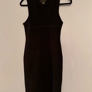House of CB  Elegant Black Cocktail Dress. Like NEW (One Wear) Cotton&Viscosa